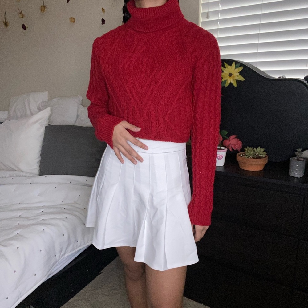 Vintage 579 Red Turtle Neck Sweater